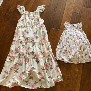 Mommy & Me matching dresses from Old Navy